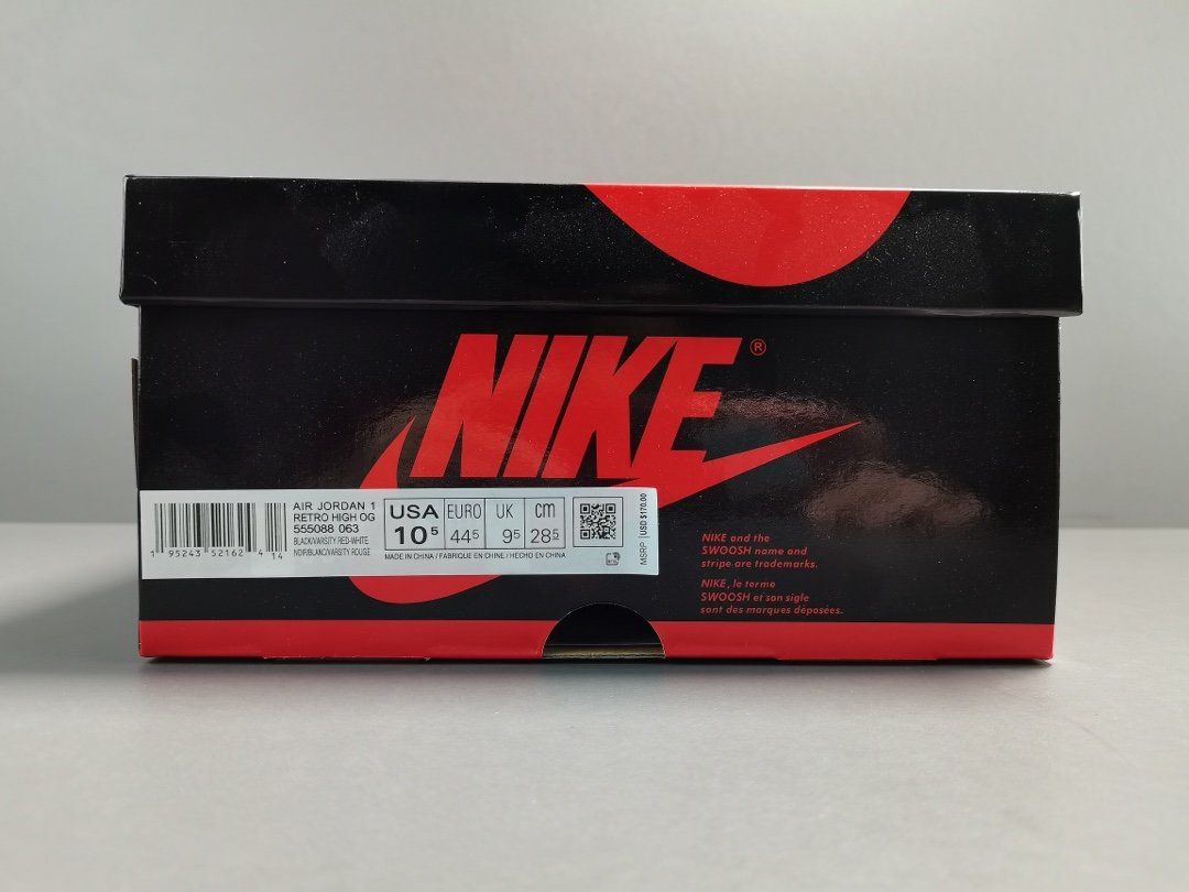 黑红 禁穿 漆皮 Air Jordan 1 High OG＂Bred Patent＂高帮复古篮球鞋 555088-063