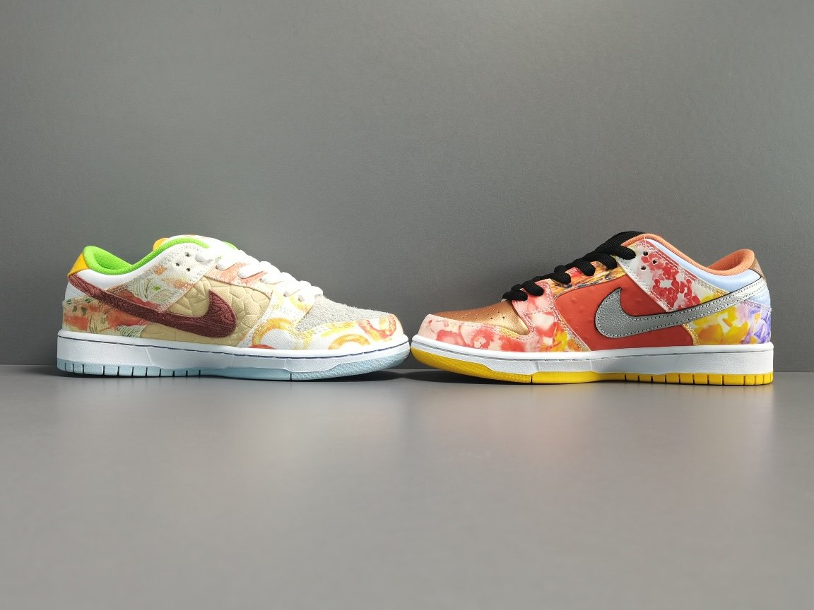 Nike SB Dunk Low Pro QS“Street Hawker”食神鸳鸯CV1628-800