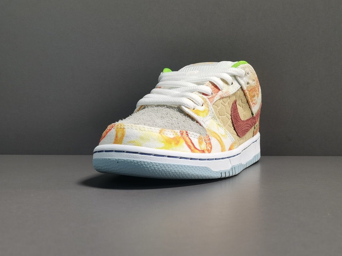 Nike SB Dunk Low Pro QS“Street Hawker”食神鸳鸯CV1628-800