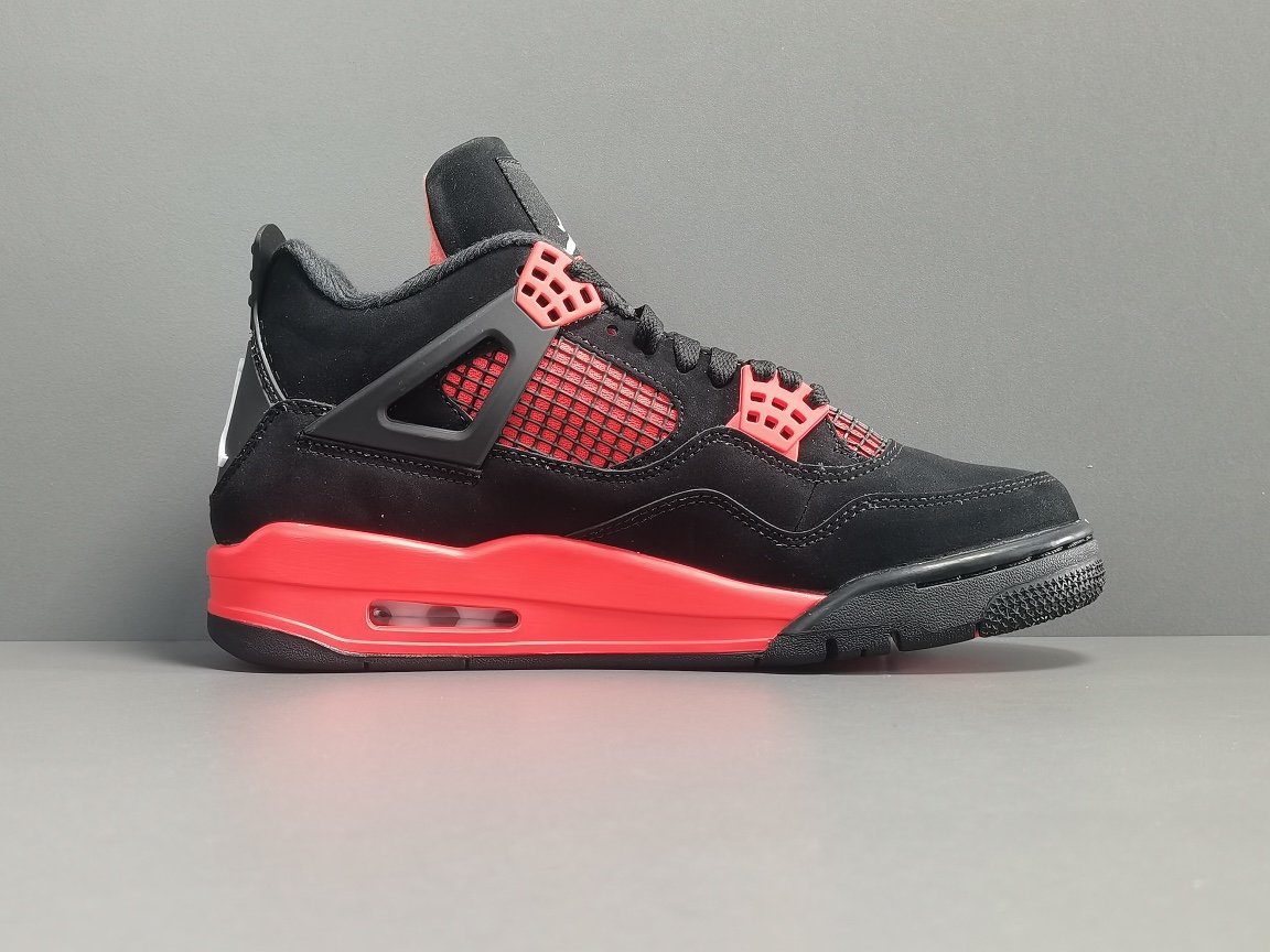 黑红 雷电 Air Jordan 4 ＂Red Thunder＂ CT8527-016