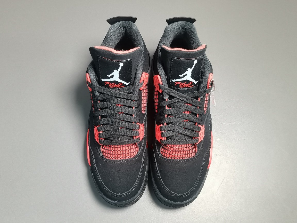 黑红 雷电 Air Jordan 4 ＂Red Thunder＂ CT8527-016