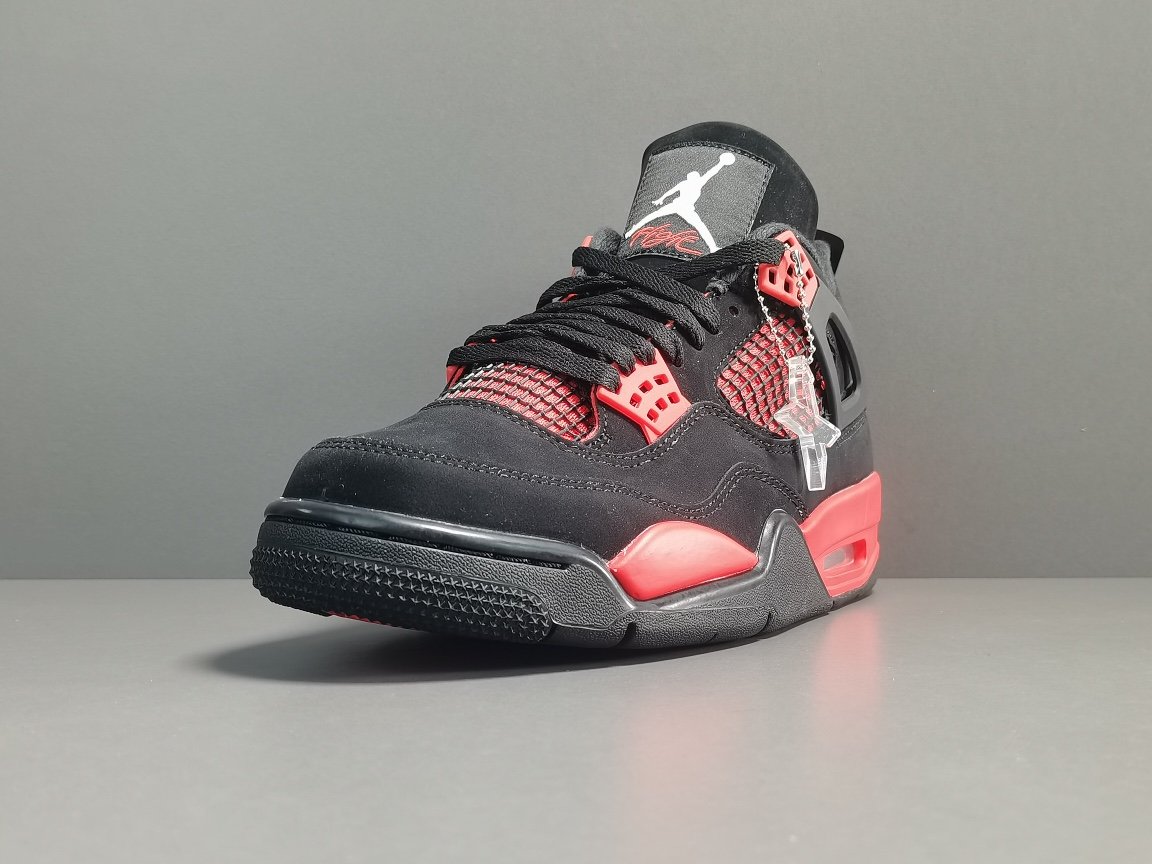 黑红 雷电 Air Jordan 4 ＂Red Thunder＂ CT8527-016