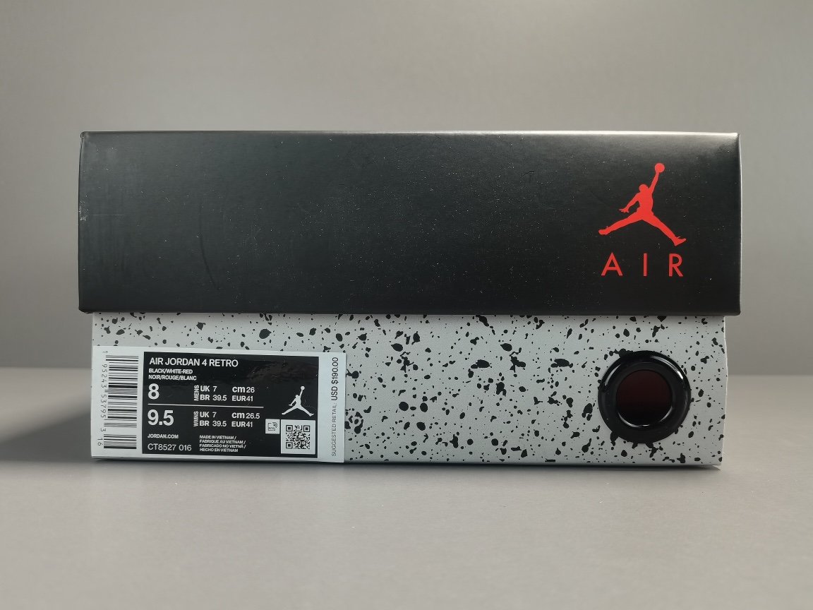 黑红 雷电 Air Jordan 4 ＂Red Thunder＂ CT8527-016