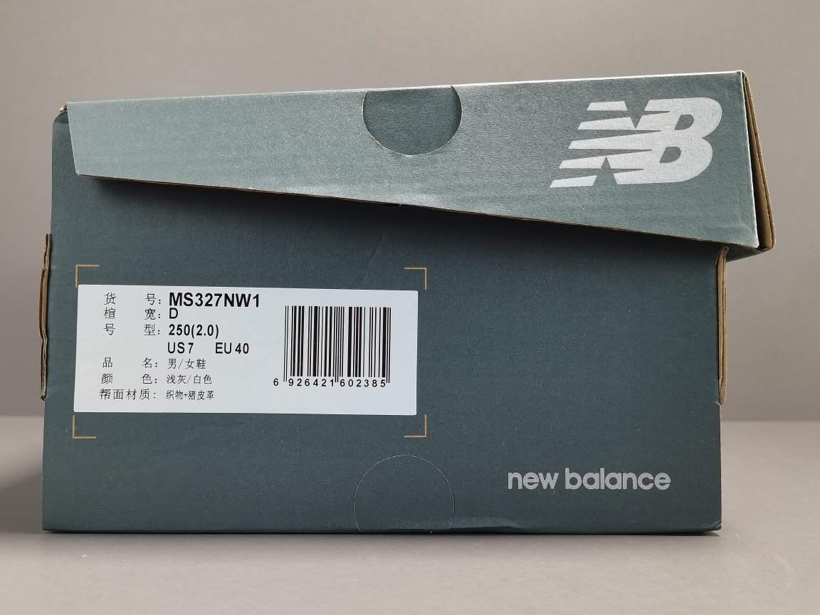 灰白 新百伦 size x New Balance 327 MS327NW1