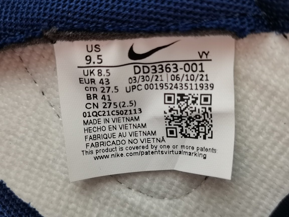 NIKE DUNK LOW ＂Brookly n Nets＂ DD3363-001