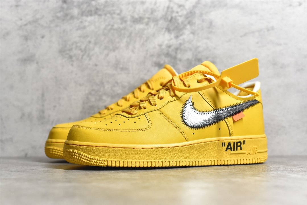 Air Force 1 x OFF White 联名 University Gold 金银钩 DD1876-700