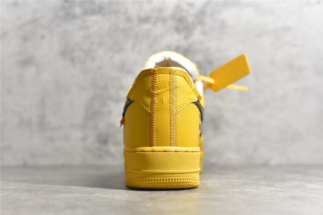 Air Force 1 x OFF White 联名 University Gold 金银钩 DD1876-700